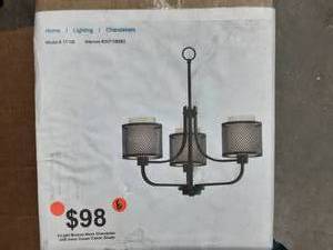 lot 14 image: NEW Light Fixture