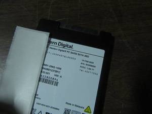 Western Digital 256GB SSD 2.5 SATA