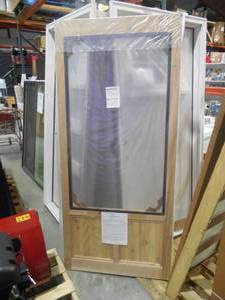 lot 37 image: SCREEN PANEL DOOR 36 X 80