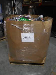 lot 55 image: WHOLESALE PALLET LOT OF GENERAL MERCHANDISE, SMALLS- TOOLS,HARDWARE ITEMS