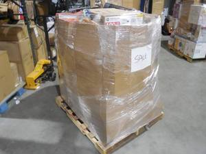 lot 57 image: WHOLESALE PALLET LOT OF GENERAL MERCHANDISE, SMALLS- TOOLS,HARDWARE ITEMS
