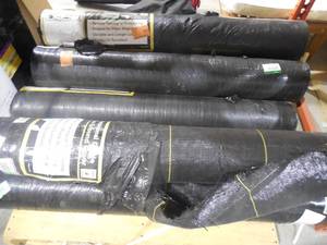lot 87 image: Sunbelt 4 ft. x 300 ft. Landscape Fabric Woven Weed Barrier Ground Cover