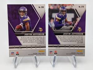 Justin Jefferson Rookie Cards (RC) - 2020 Panini Mosiac Football Card