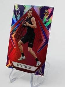 Vikings Rookie Nate Stanley Special Insert Numbered #222299 Rookie Card - 2020 Panini Phoenix