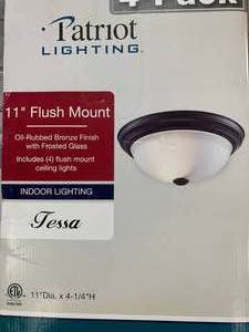 3 Pack 11 Flush Mount Lights