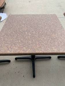 Lot of 3 Heavy Base Tables