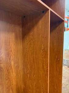 Coat Wardrobe with Shelf  48 wide 80 tall 25 12 deep
