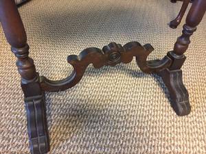 lot 30 image: Ornate Vintage Wooden Table