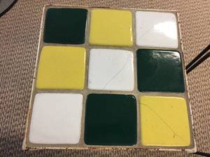 lot 49 image: Two Metal Accent Tables