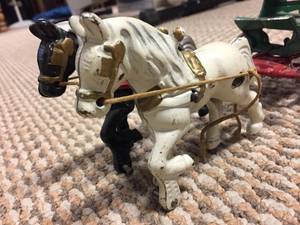 lot 55 image: Vintage Horse Drawn Wagon