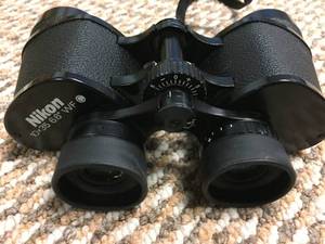 lot 73 image: Nikon 10 x 35 Binoculars w Case