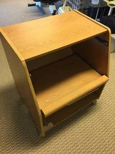 lot 76 image: Rolling Wooden Stand