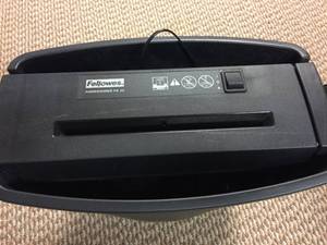 lot 80 image: Fellowes Paper Shredder
