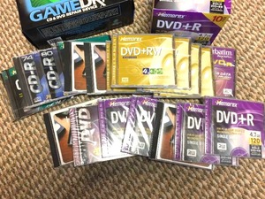lot 94 image: Blank CDDVD Disks