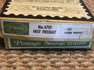 lot 125 image: 1967 Postage Stamp Train Set