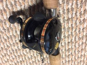 lot 136 image: Fishing Rod and Reel Lot