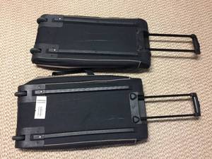 lot 138 image: Two L.L. Bean Rolling Duffle Bags & One Targus Carry On