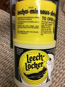 lot 155 image: Leech Locker and Minnow Bucket
