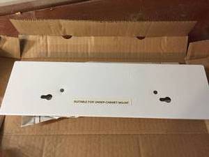 lot 167 image: American Florescent Under Cabinet 12 Inch Direct Wire Light