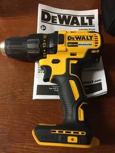 lot 168 image: Two DeWalt Brushless Drills w Bits & Case