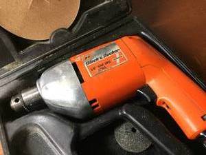 lot 171 image: Black and Decker Variable Speed Electric Drill