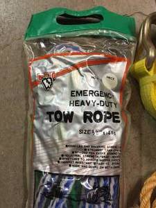 lot 195 image: Rope and Tow Strap Lot