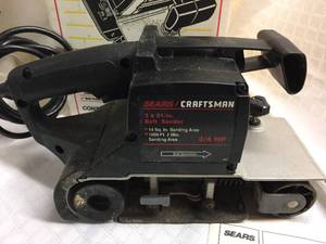 lot 202 image: Craftsman 34 HP Belt Sander