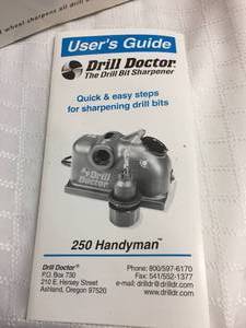lot 211 image: Drill Doctor Bit Sharpener