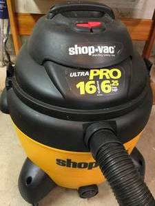 lot 221 image: Shop Vac Ultra Pro 16 Gallon WetDry Vac