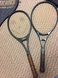 lot 237 image: Wilson and Prince Tennis Racquets With Cases
