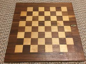 lot 239 image: Wooden Chess Board