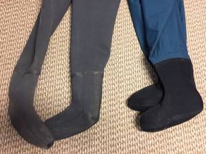 lot 240 image: Two Pairs of Orvis Waders