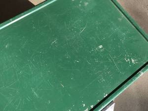 lot 244 image: Metal Coleman Cooler