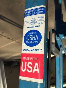 lot 257 image: Versal Adjustable Ladder