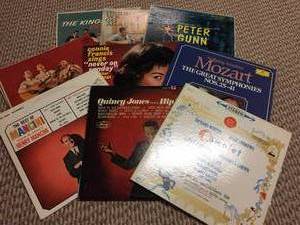 lot 267 image: Large Lot of Vintage Record Albums