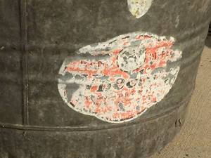 lot 282 image: Two Tin Water Barrels