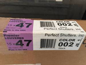 lot 287 image: Large Plastic Shutter Lot