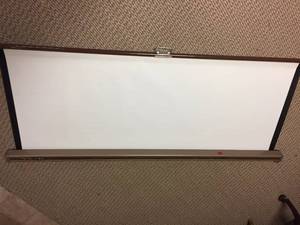 lot 343 image: Da-Lite Classic Projection Screen