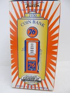 lot 15 image: New In Box Gear Box Tokheim UNION 76 Gas Pump Coin Bank