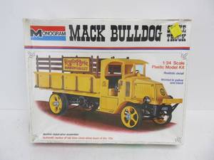 lot 24 image: NOS Vintage Monogram Mack Bulldog Stake Truck