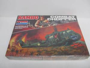 lot 33 image: NOS Vintage Monogram RAMBO Combat Chopper