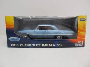 lot 38 image: New In Box Welly 1963 Chevy Impala SS
