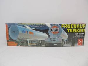 lot 9 image: NOS Vintage AMT Gulf Oil Fruehauf Tanker 