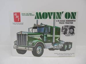 lot 11 image: NOS Vintage AMT Movin On Semi Truck