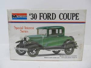 lot 53 image: NOS Vintage Monogram 30 Ford Coupe