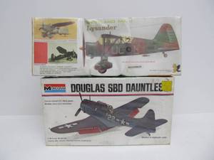 lot 69 image: 2 NOS Vintage Military Aircraft