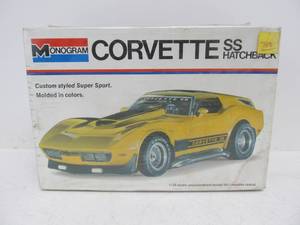 lot 81 image: NOS Vintage Monogram Corvette SS Hatchback