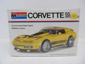 lot 55 image: NOS Vintage Monogram Corvette SS Hatchback