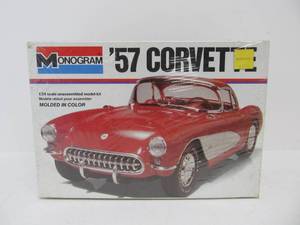 lot 6 image: NOS Vintage Monogram 57 Corvette