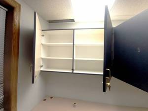 Blue 97x30x13 in Office Cabinet